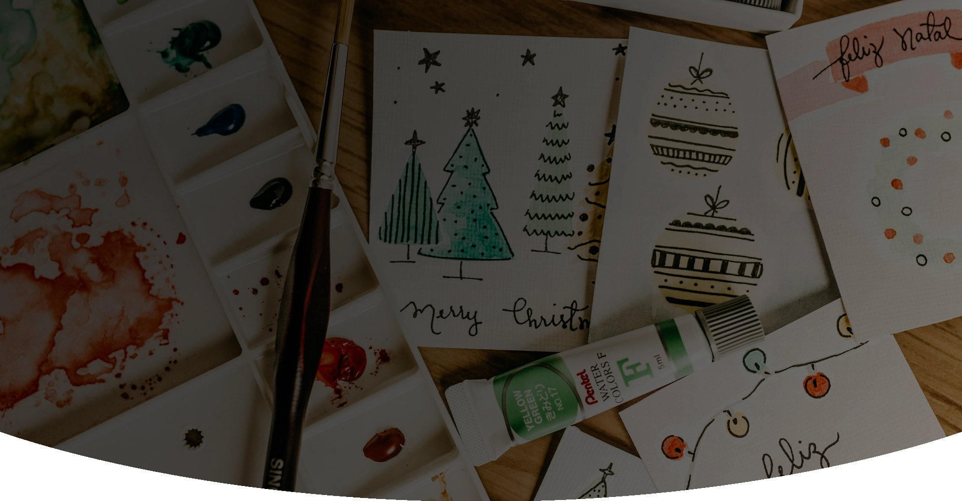 Les cartes de vœux, un moyen traditionnel de partager